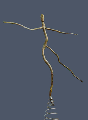 Houten danser